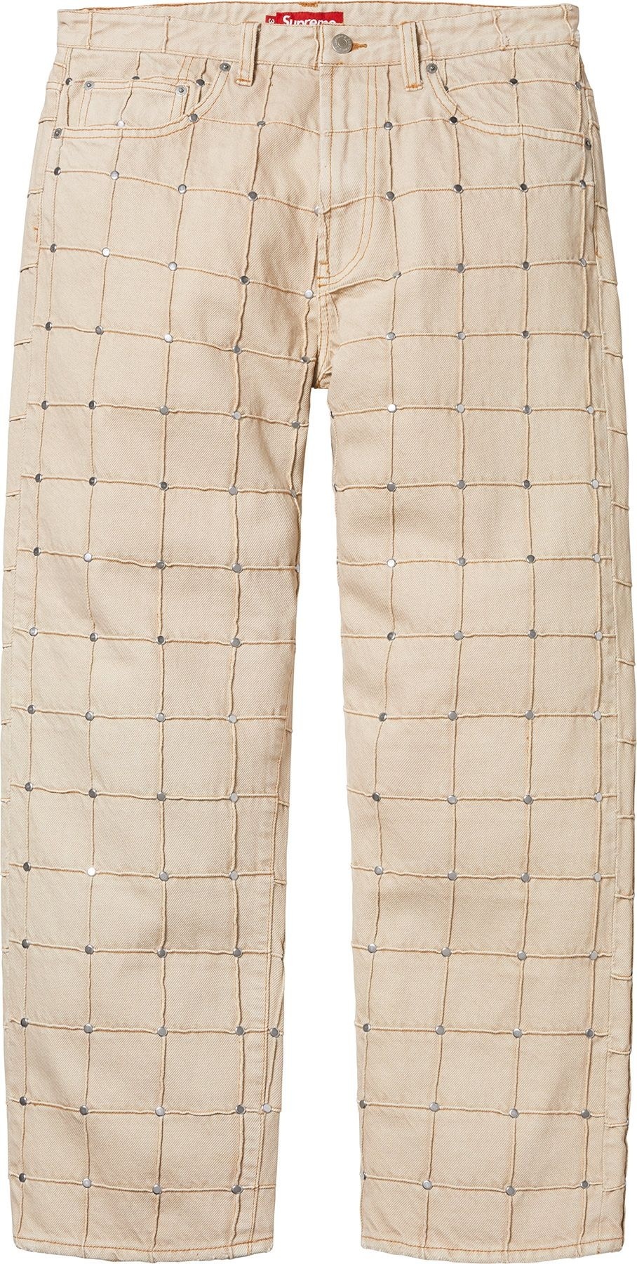Studded Seam Loose Fit Jean view 7